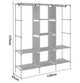 Складной тканевый шкаф Storage Wardrobe 88130 № 58 - изображение 2