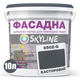 Фарба Акрил-латексна Фасадна Skyline 6502-G Касторовий 10л - зображення 2