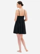 Ночная рубашка женская Effetto Satin Basic S03199 XS Черная (2000985258265) - изображение 2
