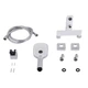 Смеситель для ванны Qtap Gemini (c душевым гарнитуром) QTGEM259CRW45683 Chrome/White - изображение 6