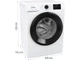 Пральна машина автоматична Gorenje WPNEI84A1SWIFI/UA - изображение 10