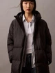 Куртка зимняя длинная женская Calvin Klein (887260563682) L черная - изображение 4