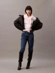 Куртка зимняя короткая женская Calvin Klein (887260563665) S черная - изображение 6