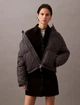 Куртка зимняя короткая женская Calvin Klein (887260563672) L серая - изображение 6