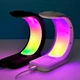 Беспроводное зарядное устройство T17 Magnetic 3in1 RGB Light белый - изображение 6