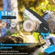 Акумуляторна ланцюгова мініпилка KKMOON 7-B 6-дюймова (JDT-0845594) - зображення 7