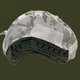 Чохол на каску fast helmet білий мультикам альпіна - зображення 4