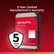 Жорсткий диск WD 8TB 3.5" 7200 256MB SATA Red Pro NAS - изображение 7