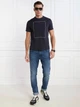 Футболка хлопковая длинная мужская Armani Exchange 547178395 XL Синяя (1159817171) - изображение 6