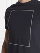 Футболка хлопковая длинная мужская Armani Exchange 547178395 XL Синяя (1159817171) - изображение 7
