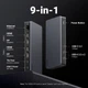 Док станция 9 in 1 UGREEN CM615 Type-C Концентратор для Mac OS 4K 60Hz HDMI DisplayPort RJ45 PD100W 10 Гбит/с USB 3.1 (90912) - изображение 2