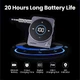 Адаптер Bluetooth 5.4 Ugreen CM724 аудиоприёмник 3.5 мм для авто, дома ЖК дисплей Grey (35003) - изображение 3