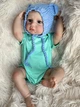 Коллекционная Силиконовая Кукла Реборн Новорожденный Младенец Reborn Анатомический Мальчик Пупс Илюша (Виниловая Кукла) 50 см - изображение 2