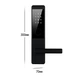 Умный замок Qleung S815 Black - изображение 2