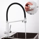 Смеситель для кухни на две воды GAPPO G4398-9 с гибким изливом - изображение 2