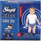 Органические подгузники -трусики с бамбуковым волокном 5 размер Sleepy Jeans Junior (11-18кг) 24 шт - изображение 1
