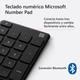 Бездротова цифрова клавіатура Microsoft Number Pad / Black Б/В - зображення 8