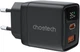 Ładowarka sieciowa Choetech USB-A/USB-C PD 35W Black (6932112106179) - obraz 1