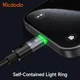 Кабель швидкого заряджання Mcdodo 2 in 1 USB-C to USB-C + Lightning 100W Cable with LED 1.5m CA-6700 - зображення 6