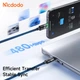 Кабель швидкого заряджання Mcdodo 2 in 1 USB-C to USB-C + Lightning 100W Cable with LED 1.5m CA-6700 - зображення 7