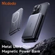 Магнітний ультратонкий павербанк Mcdodo MC-4651 20W Magnetic Wireless Metal Ultra-Thin 10000mAh Power Bank - зображення 4