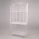 Этажерка металлическая белая Flora 126 см. 39361 - изображение 1