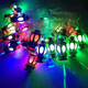 Светодиодная гирлянда "Фонарики" 20 LED, 5м + переходник, 220V, IP44, Мультиколор - изображение 2