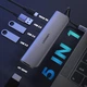 Хаб адаптер Ugreen CM136 Type-C - на HDMI 3xUSB 3.0 Type-C PD (50209) - изображение 7