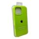Чохол для смартфона Silicone Full Case AA Open Cam for Apple iPhone 16 Pro Max 24,Shiny Green (FullOpeAAi16PM-24) - изображение 6
