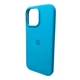 Чохол для смартфона Silicone Full Case AA Open Cam for Apple iPhone 16 Pro Max 38,Surf Blue (FullOpeAAi16PM-38) - изображение 4