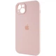 Чохол для смартфона Silicone Full Case AA Camera Protect for Apple iPhone 15 15,Pink Sand (FullAAi15-15) - изображение 3