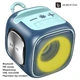 Бездротова колонка Borofone BR29 (Bluetooth, FM-тюнер, медіаплеєр, 7 Вт, LED-підсвічування, вологозахист, підставка під телефон) - Синій - зображення 1