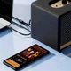 Аудіокабель Toocki 3.5 мм - 2 RCA адаптер-розгалужувач для ТВ / планшета / ноутбука, 5 м, чорний (95614384) - зображення 2