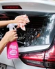 Набор для мытья окон The Pink Stuff Window Cleaning Kit (спрей 850 мл с розовым уксусом для стекла и зеркал The Pink Stuff Window & Glass Cleaner Spray Rose Vinegar, 2 микрофибра и ручка для насадок) - изображение 9