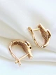 Золоті сережки AiR GOLD Харківська ювелірна фабрика 700415-2с - зображення 6