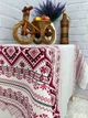 Скатерть Вышивка лен праздничная 150x220 - изображение 1