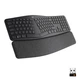 Клавіатура Logitech Ergo K860 Bluetooth/Wireless UA Black - зображення 1