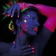 Neon Festival Face Paint BLUE Stargazer Неоновый аквагрим СИНИЙ 10 мл - изображение 2