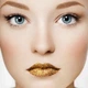 Глиттерная помада для губ Золотая Stargazer Glitter Lipstick Gold - изображение 4