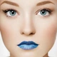 Глиттерная помада для губ Синяя Stargazer Glitter Lipstick Blue - изображение 4