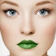 Глиттерная помада для губ Зеленая Stargazer Glitter Lipstick Green - изображение 4