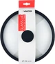 Крышка стеклянная Vinzer с силиконовым ободком 26 см (50247V)(5907706502478) - изображение 4