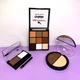 Набір косметики для макіяжу Julia Cosmetics (палетка тіней, тіні для брів, пудра, хайлайтер) - зображення 3