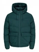 Пуховик короткий мужской Jack&Jones M зеленый изумрудный (12345696) - изображение 5
