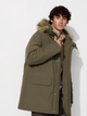 Пуховик Uniqlo розмір L оливковий (449728) - зображення 2