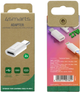 Adapter 4smarts Lightning - USB Type-C White (4252011907601) - obraz 4