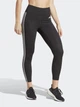 Спортивные леггинсы для тренировок высокие женские Adidas Te 3S 78 Tig HT5438 XXS Черные (4066752888033) - изображение 1