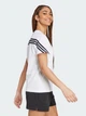 Футболка хлопковая женская Adidas W Fi 3S Tee IW5203 S White (4067896141268) - изображение 3