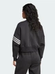 Толстовка на молнии без капюшона женская Adidas Originals Neucl Tracktop IW5601 S Черная (4067893330559) - изображение 2