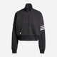 Толстовка на молнии без капюшона женская Adidas Originals Neucl Tracktop IW5601 S Черная (4067893330559) - изображение 6